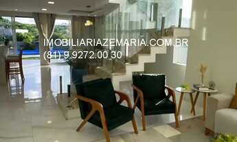 Imagem 2: Residência de alto padrão em Alphaville Pernambuco 1, com 3 quartos, 1 suíte, 3 salas, 3 b