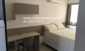 Imagem 4: Aluguel de Apartamento Impecável em Recife-PE: Beach Class Ilha do Leite - 1 quarto, 1 ban