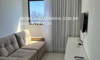 Imagem 5: Apartamento para locação no coração de Recife - BEACH CLASS ILHA DO LEITE: 1 quarto, 1 ban