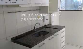 Imagem 5: Apartamento de 2 quartos na Tamarineira, Recife-PE. Edf. Jaqueira Residence: 1 suíte, 2 sa