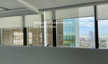 Imagem 5: Sala Comercial de Alto Padrão no Empresarial Riomar: 1 sala, 2 banheiros, 4 vagas de garag