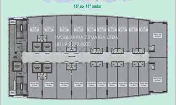 Imagem 5: Sala Comercial de Alto Padrão no Rio Mar Trade Center Torre 4: 401m² no Pina, Recife-PE