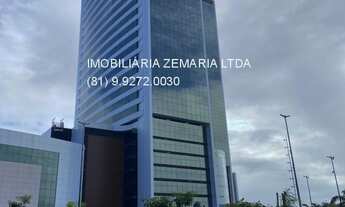 Imagem 3: Sala Comercial à Venda ou Locação no Pina, Recife-PE: 1 Sala, 1 Banheiro e 1 Vaga - Empres