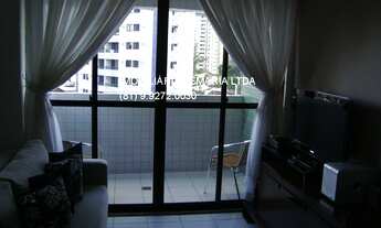 Imagem 4: Apartamento de 2 quartos com suíte e vaga na Torre, Recife-PE Edf. Antonio Acaú - 71m² de