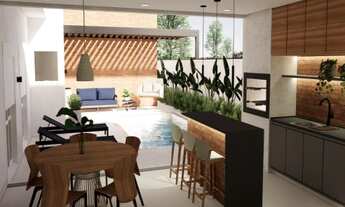 Imagem 3: Linda Casa térrea 270 m², Projeto Diferenciado, 4 Suítes sendo 3 com closet, Escritório, S