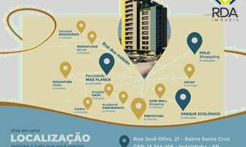 Imagem 3: Lançamento em região central com 3 tipos de plantas studio, 2 suites e com 3 dormitórios