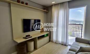 Imagem 2: Apartamento com vista incrível em andar alto, 3 dormitórios (1 suíte), sacada gourmet, laz