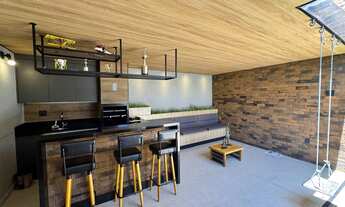 Imagem 2: Casa em Condomínio de Alto Padrão em Jundiaí-SP, 3 quartos, 1 suíte, 2 banheiros, 2 vagas