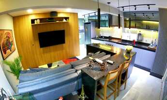 Imagem: 1 dormitório, 1 banheiros, 1 vaga na garagem