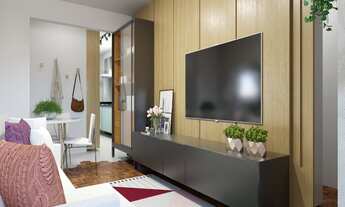 Imagem: 2 dormitórios, 1 suítes, 1 vaga na garagem