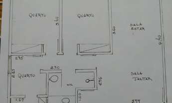 Imagem 6: 3 dormitórios, 2 banheiro, 2 vagas na garagem, 80M² de Área Construída