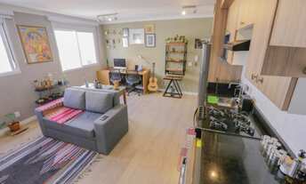 Imagem: 1 dormitório, 1 banheiros, 1 vaga na garagem