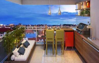 Imagem: 2 dormitórios, 1 suítes, 2 banheiro, 1