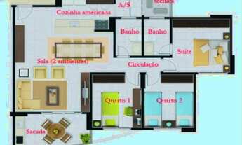 Imagem 2: Apartamento frente ao Parque Cascavel com vista panorâmica