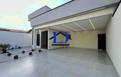 Imagem 7: Casa térrea nova no Jardim Vila Boa - Goiânia/GO: 3 suítes, área gourmet, piscina e automa