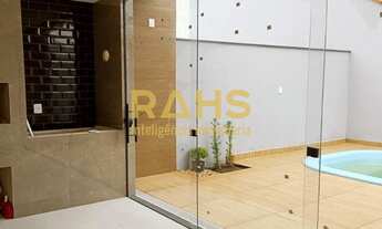 Imagem 5: Sobrado Geminado Novo com ótimo padrão de acabamento e piscina instalada no bairro Iririú