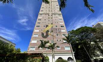 Imagem 1: Apartamento à venda no Cambuí, sala de jantar e estar com pé direito duplo, lavabo, suíte