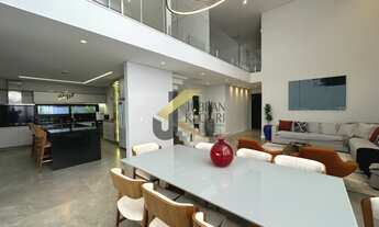 Imagem 2: Casa à venda no Alphaville Dom Pedro - Campinas, com 4 suítes (1 térrea), lazer comum e ga