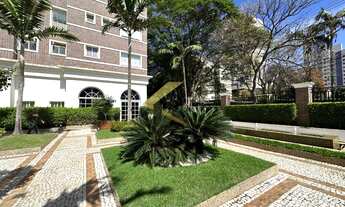 Imagem 4: Apartamento à venda no Cambuí, sala de jantar e estar com pé direito duplo, lavabo, suíte