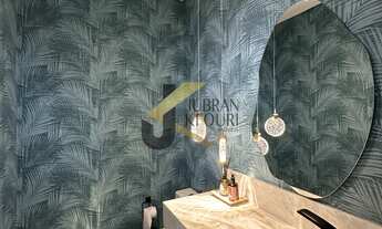 Imagem 7: Casa à venda no Alphaville Dom Pedro - Campinas, com 4 suítes (1 térrea), lazer comum e ga