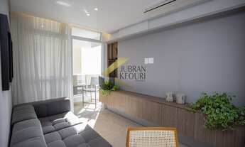 Imagem 2: Apartamento novo à venda no Cambuí - Campinas, com 1 dormitório, lazer comum e garagem cob