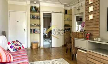 Imagem 4: Apartamento à venda no Cambuí - Campinas . Com 1 suíte , 2 salas, lavabo, cozinha planejad