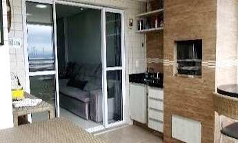 Imagem 4: Amplo apartamento com super varanda gourmet na ponta da praia, 3 dormitórios, 2 vagas!