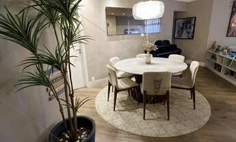 Imagem 6: Apartamento à venda, 126 m², Vila Prudente, 03 quartos, 01 suíte, sala com lareira e sacad