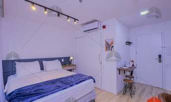 Imagem 2: Studio de 21 m² a venda no Paraíso, com 1 dormitório, 1 banheiro, lavanderia, área de serv