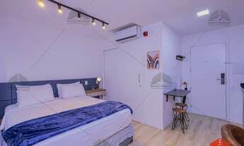 Imagem 4: Studio de 21 m² a venda no Paraíso, com 1 dormitório, 1 banheiro, lavanderia, área de serv