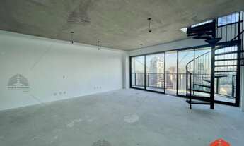 Imagem 5: Cobertura Duplex nova na Vila Olímpia com 77m2, conceito aberto, terraço, varanda, com va