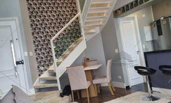 Imagem 3: Apartamento duplex, Tatuapé, ao lado do Hospital São Luiz, decorado, mobiliado, dormitório