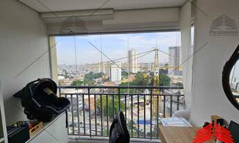 Imagem 6: Apartamento, 57 m², Anália Park, 02 quartos, 01 suíte, sala integrada com a varada envidra