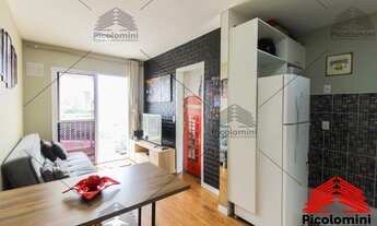 Imagem 3: Apartamento 33m2 no Brás a 450m da estação Pedro ll, bem localizado, totalmente mobiliado