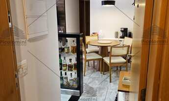 Imagem 4: Apartamento, 57 m², Anália Park, 02 quartos, 01 suíte, sala integrada com a varada envidra