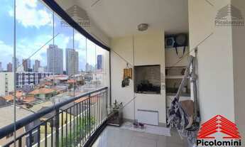 Imagem 5: Apartamento á venda Vila Prudente 91 metros sacada gourmet 3 dormitórios sendo 1 suíte 2 v