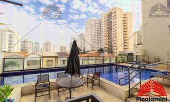 Imagem 2: Studio Alto Mooca, andar alto, vista livre, com 3 quartos, sendo 1 suíte e um banheiro soc