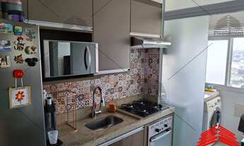 Imagem 3: Apartamento À Venda na Vila Alpina com 2 quartos, suíte, sacada, cozinha planejada, 1 vaga