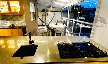 Imagem 4: Apartamento garden Ares da Praça, 79 m²,02 quartos, 01 suíte,ampla sala integrada á varand