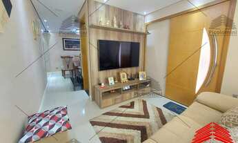 Imagem 1: Sobrado em condomínio fechado, com 79m, 3 quartos, 2 banheiros e 1 vaga de garagem