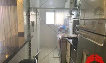 Imagem 4: Apartamento a venda com 49m² com móveis planejados, 2 quartos, sala, cozinha e banheiro, 1