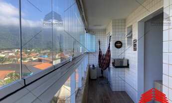 Imagem 3: Apartamento a venda na Praia Grande de 43m², 1 quarto, 1 banheiro, varanda, cozinha planej