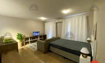 Imagem 2: Apartamento flat para locação no Luzes da Mooca, andar alto, de frente, mobiliado, closet