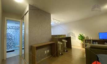 Imagem 4: Apartamento flat para locação no Luzes da Mooca, andar alto, de frente, mobiliado, closet