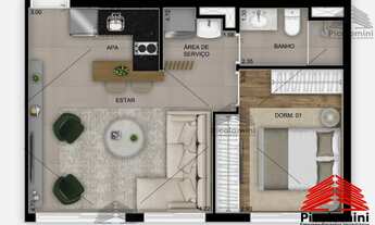 Imagem 4: Apartamento Novo Mooca - Construtora Diálogo - Madre 914 - andar alto - 2 dormitórios - em