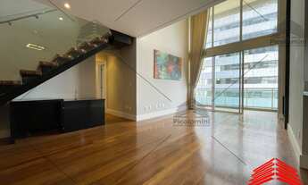 Imagem 2: Apartamento pé direito duplo no Brooklin com 170m2, próximo a Rede Globo, alto padrão, suí