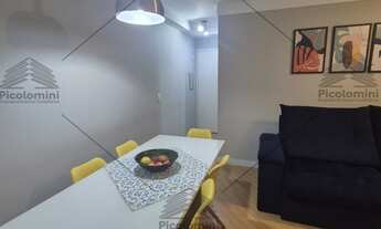 Imagem 3: Apartamento à Venda na Mooca, 58m² de área útil, 2 quartos sendo 1 suíte, 2 sacadas, sala