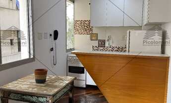 Imagem 2: Apartamento à venda Santa Cecília: 1 quarto, 1 suíte, Sala com Sacada, 2 banheiros, 1 vaga