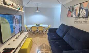 Imagem 2: Apartamento à Venda na Mooca, 58m² de área útil, 2 quartos sendo 1 suíte, 2 sacadas, sala