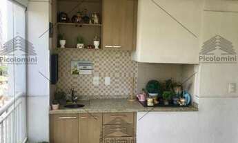 Imagem 2: Apartamento 97 m² Alto da Mooca, 03 quartos, 01 suíte, sala 2 ambientes com varanda gourme